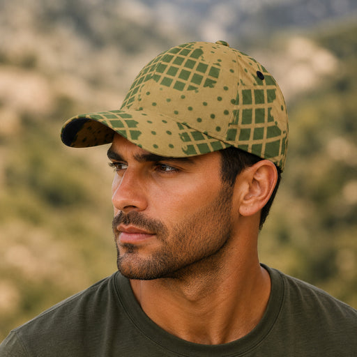 Gridveil Terrain CAMO Snapback Ball Cap - U / White - Head