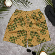 Gridveil Terrain CAMO Unisex Athletic Long Shorts