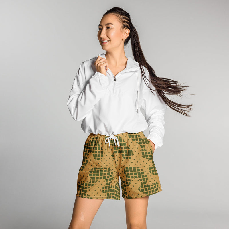 Gridveil Terrain CAMO Unisex Athletic Long Shorts