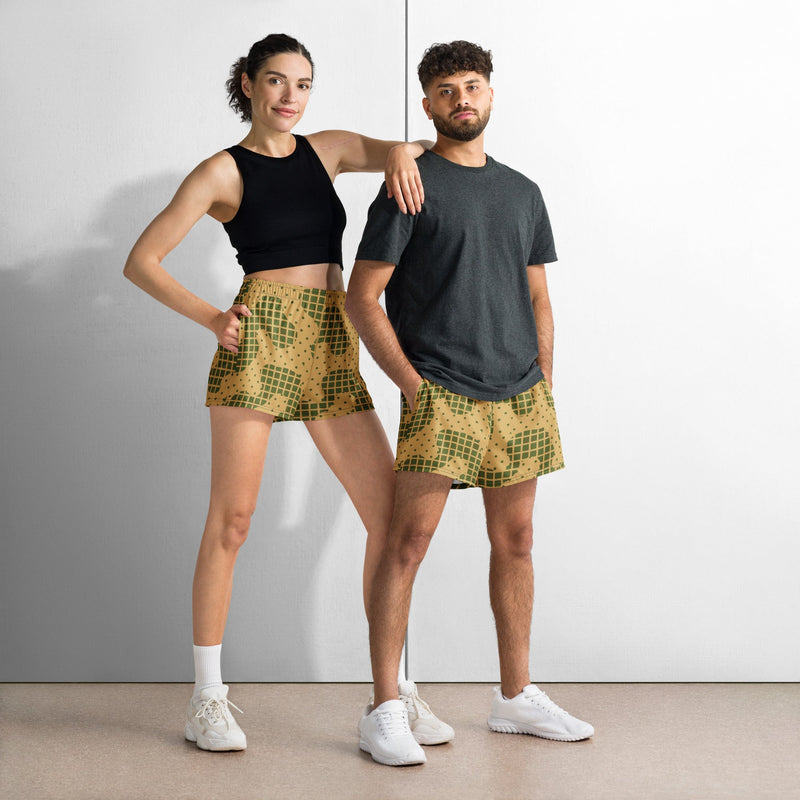 Gridveil Terrain CAMO Unisex Athletic Shorts