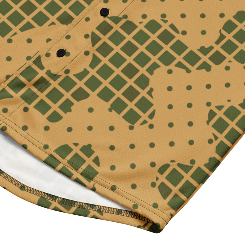 Gridveil Terrain CAMO Unisex Baseball Jersey