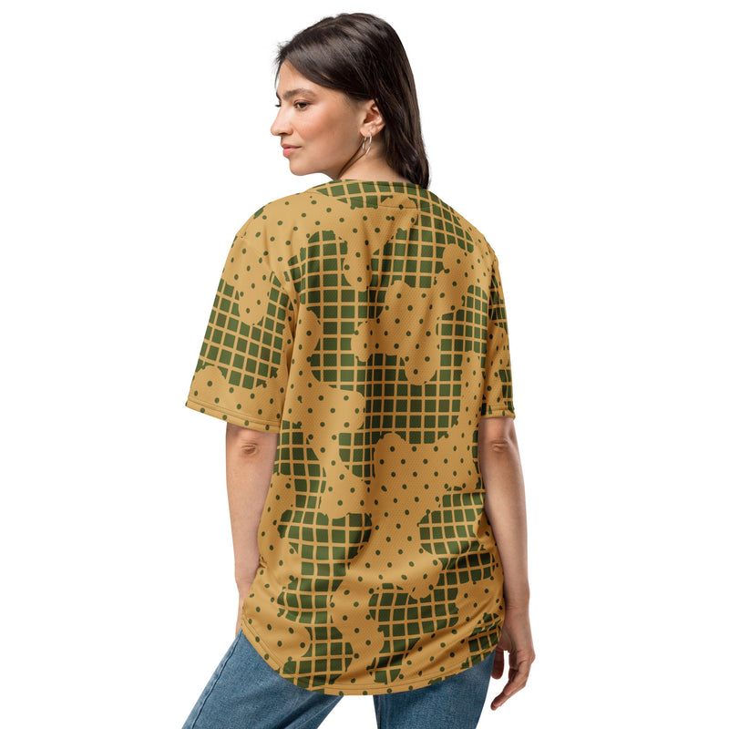 Gridveil Terrain CAMO Unisex Baseball Jersey
