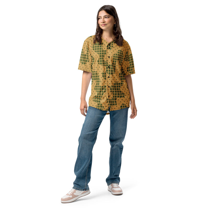 Gridveil Terrain CAMO Unisex Baseball Jersey