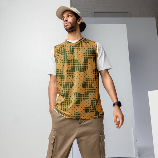 Gridveil Terrain CAMO Unisex Basketball Jersey - 2XS
