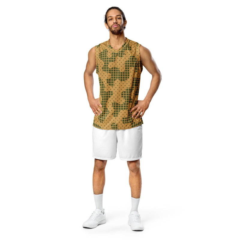 Gridveil Terrain CAMO Unisex Basketball Jersey
