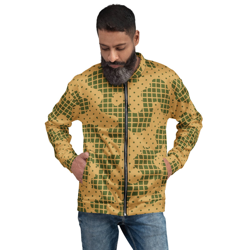 Gridveil Terrain CAMO Unisex Bomber Jacket