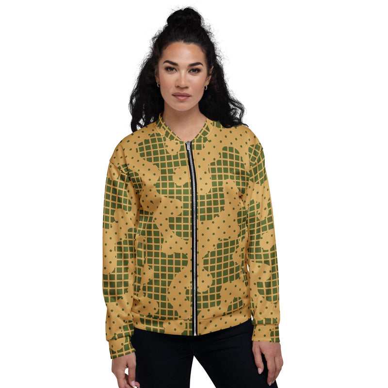 Gridveil Terrain CAMO Unisex Bomber Jacket