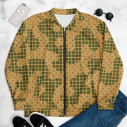 Gridveil Terrain CAMO Unisex Bomber Jacket - XS