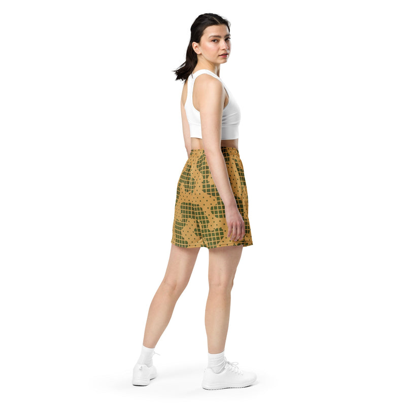 Gridveil Terrain CAMO Unisex Mesh Shorts