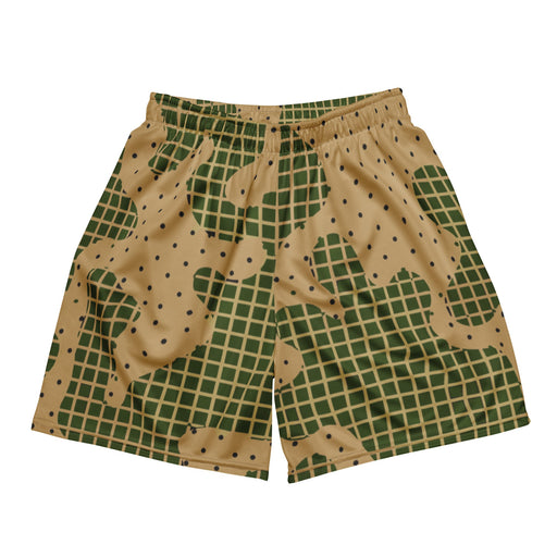 Gridveil Terrain CAMO Unisex Mesh Shorts - 2XS