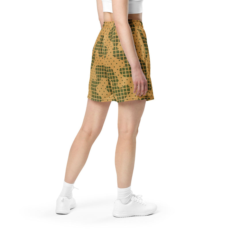 Gridveil Terrain CAMO Unisex Mesh Shorts