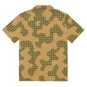 Gridveil Terrain CAMO Unisex Short-Sleeve Button Shirt - Button-Up