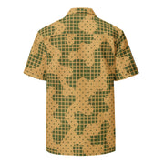 Gridveil Terrain CAMO Unisex Short-Sleeve Button Shirt - Button-Up