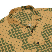 Gridveil Terrain CAMO Unisex Short-Sleeve Button Shirt - Button-Up