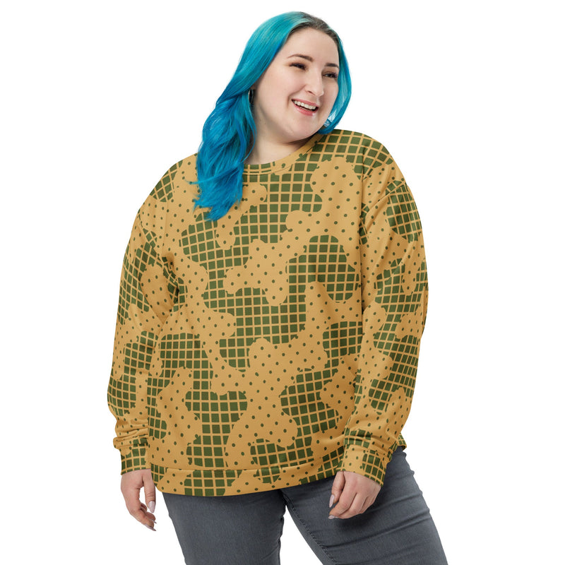 Gridveil Terrain CAMO Unisex Sweatshirt