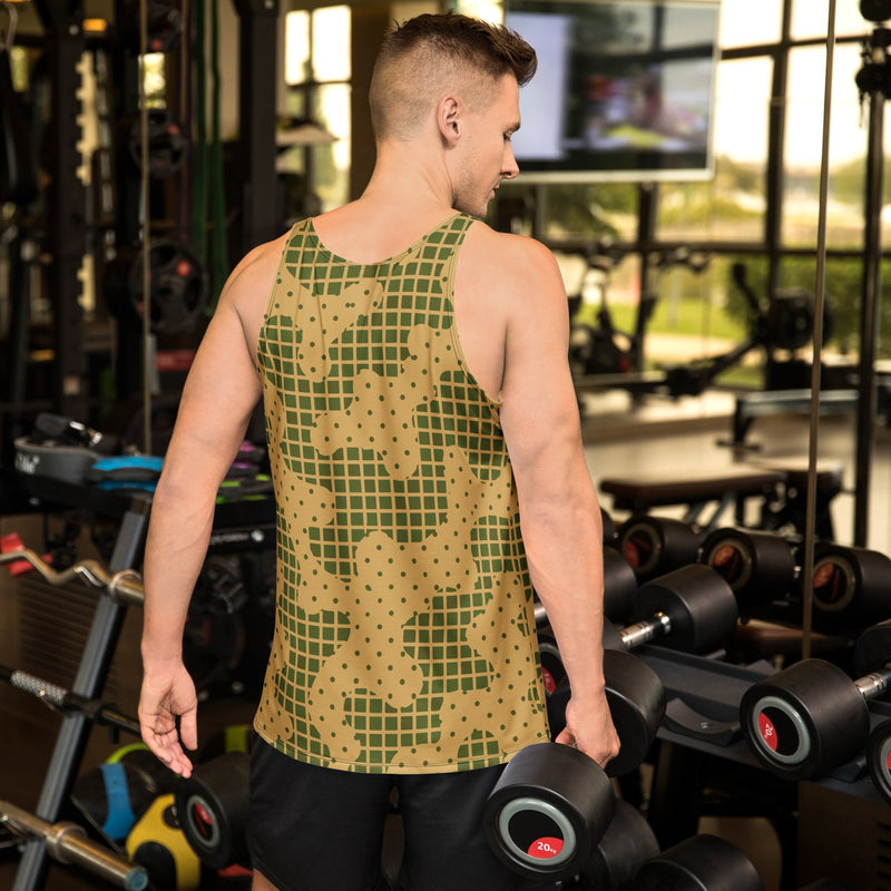 Gridveil Terrain CAMO Unisex Tank Top - Shirt