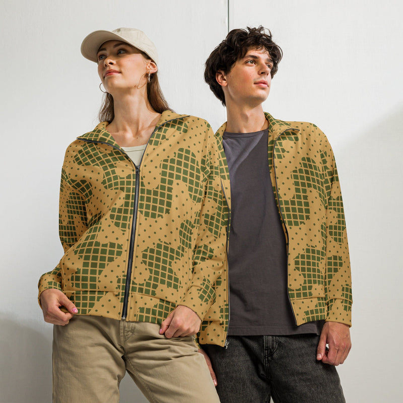 Gridveil Terrain CAMO Unisex Track Jacket - 2XS