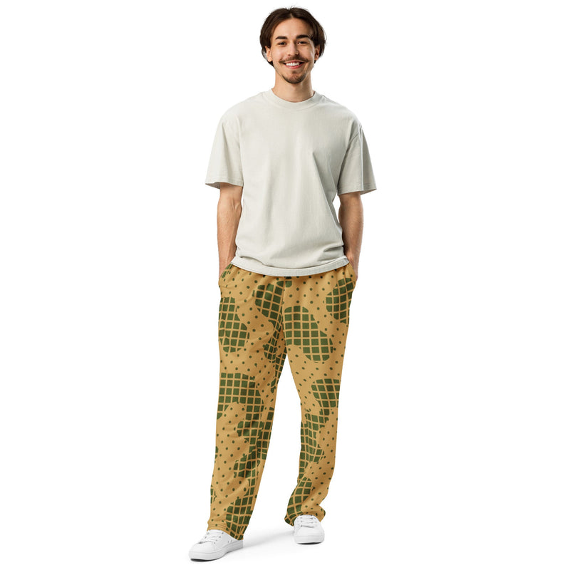 Gridveil Terrain CAMO Unisex Wide-Leg Joggers