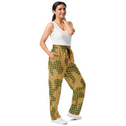 Gridveil Terrain CAMO Unisex Wide-Leg Joggers