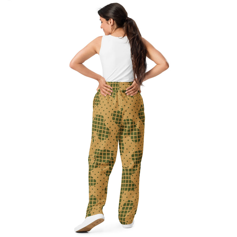 Gridveil Terrain CAMO Unisex Wide-Leg Joggers