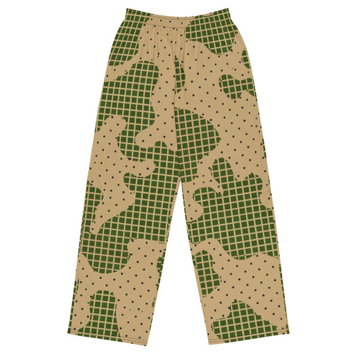 Gridveil Terrain CAMO Unisex Wide-Leg Leisure Pants - 2XS - Pant