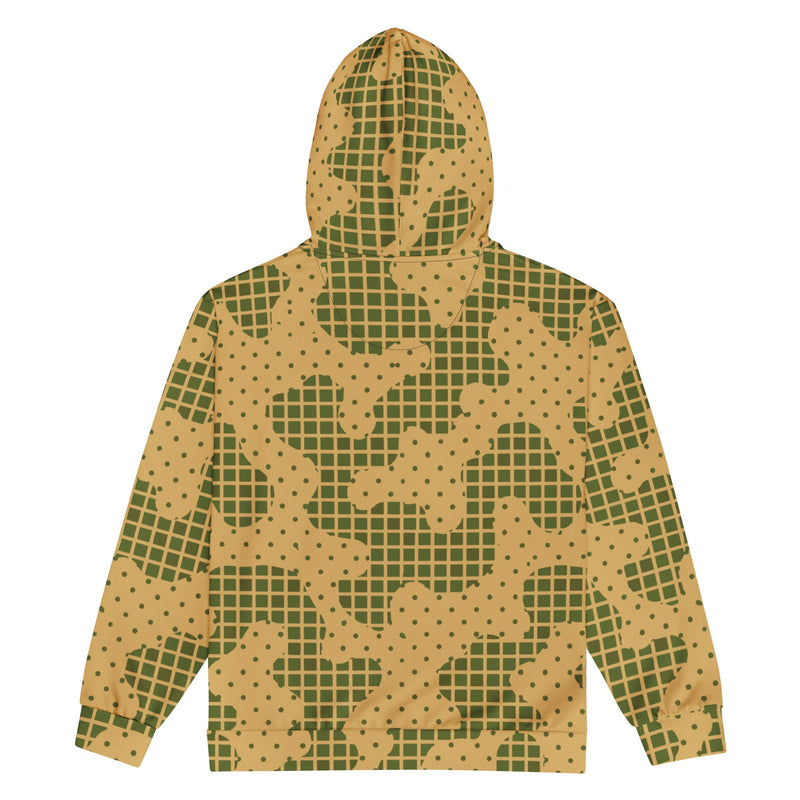 Gridveil Terrain CAMO Unisex Zip Hoodie