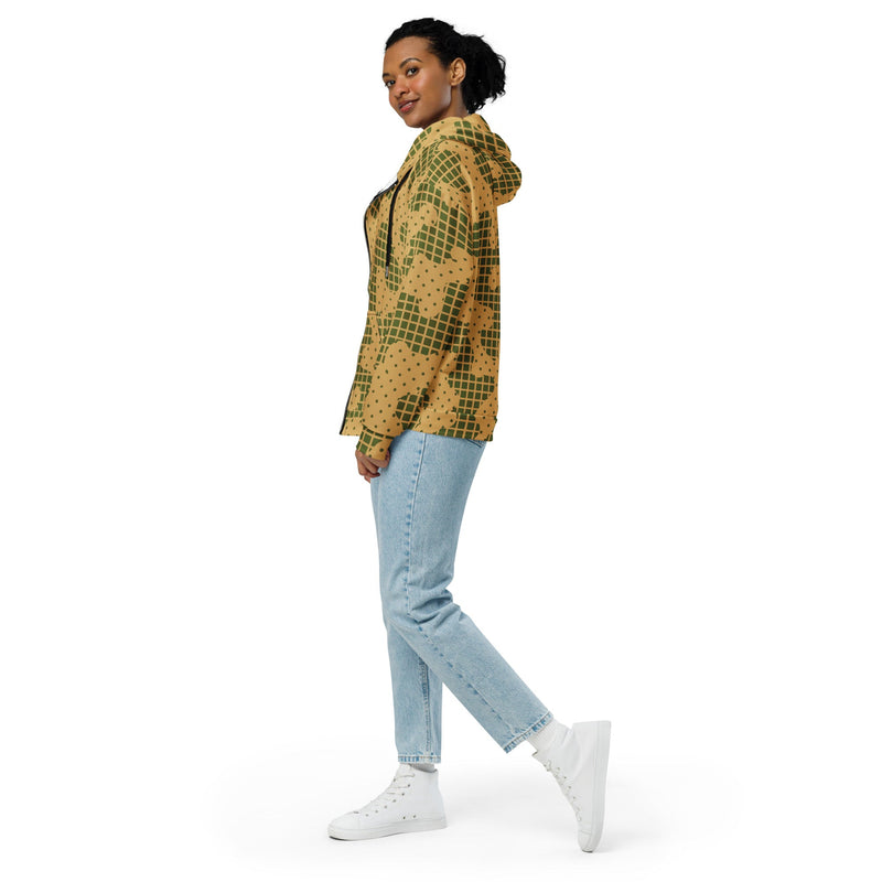 Gridveil Terrain CAMO Unisex Zip Hoodie
