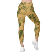 Gridveil Terrain CAMO Womens Leggings with Pockets - Women