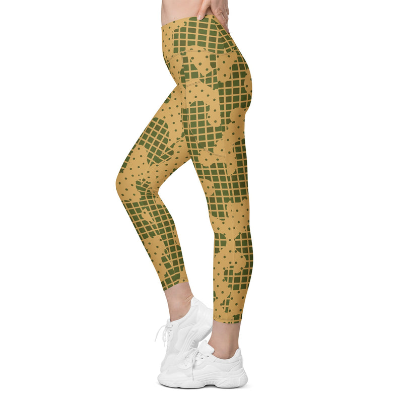 Gridveil Terrain CAMO Womens Leggings with Pockets - Women