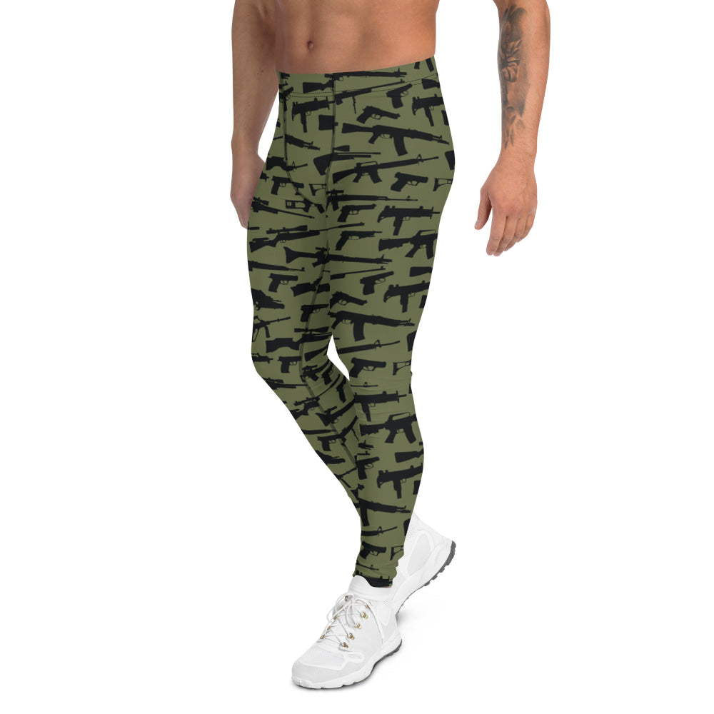 Gun CAMO Men’s Leggings - Mens