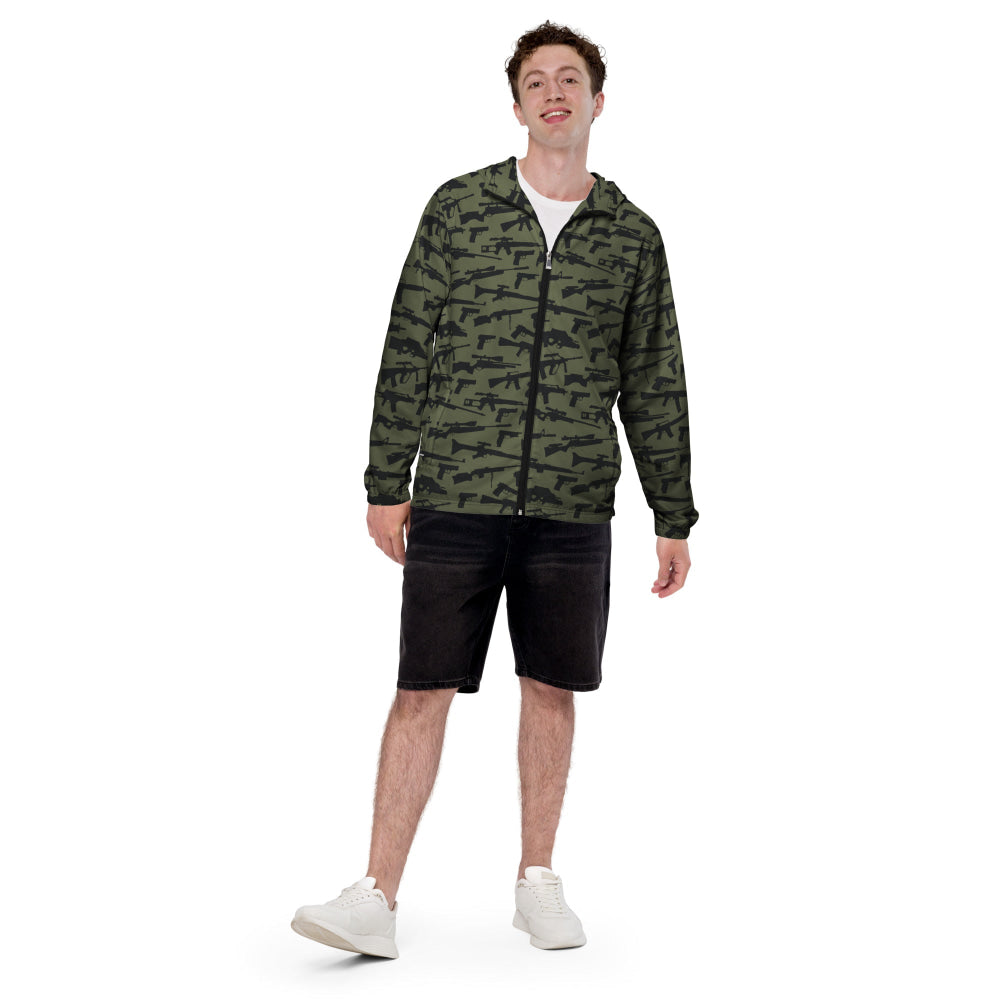 Gun CAMO Men’s windbreaker - Mens Windbreaker