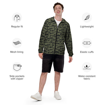 Gun CAMO Men’s windbreaker - Mens Windbreaker