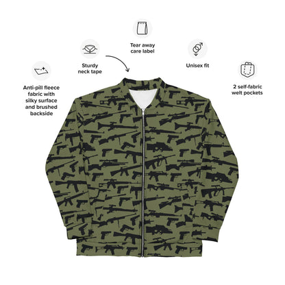 Gun CAMO Unisex Bomber Jacket