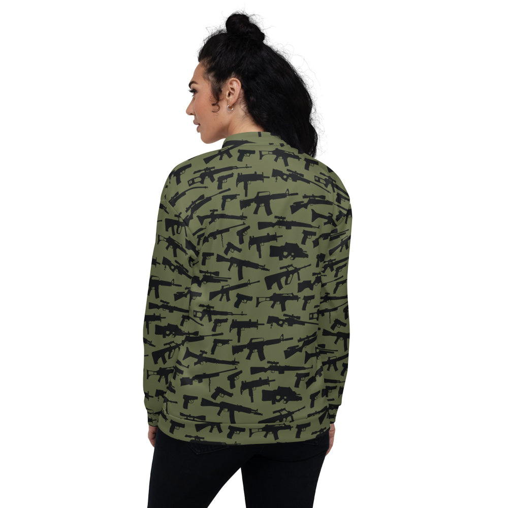 Gun CAMO Unisex Bomber Jacket