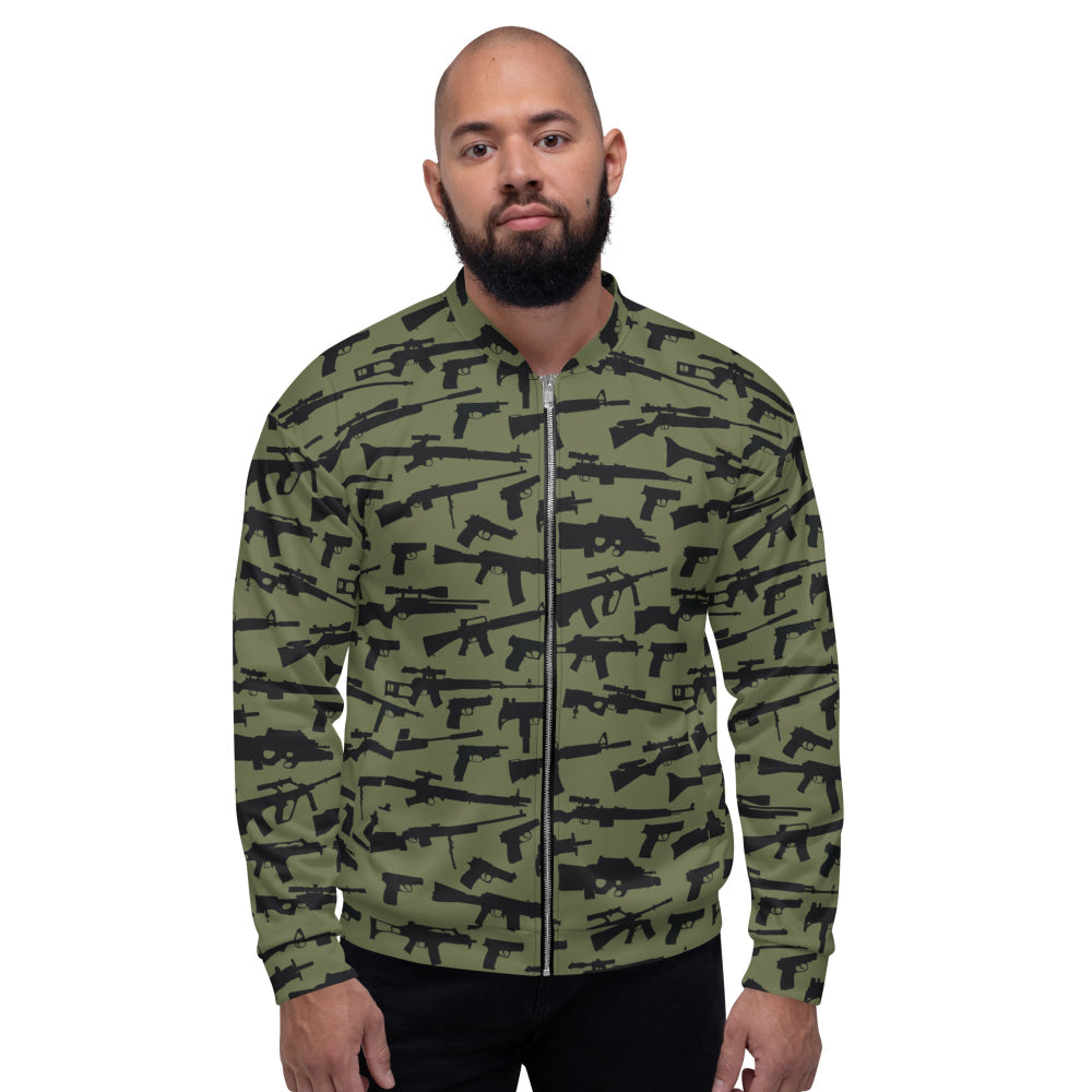 Gun CAMO Unisex Bomber Jacket