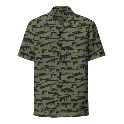 Gun CAMO Unisex button shirt