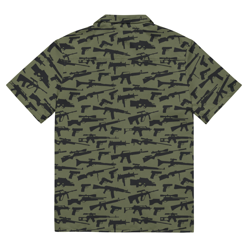 Gun CAMO Unisex button shirt - Button Shirt