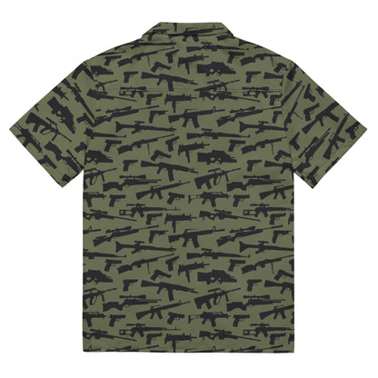 Gun CAMO Unisex button shirt - Button Shirt