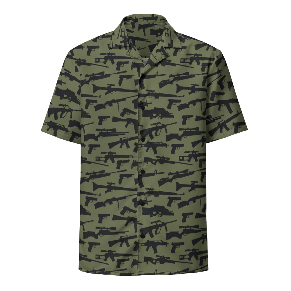 Gun CAMO Unisex button shirt - Button Shirt