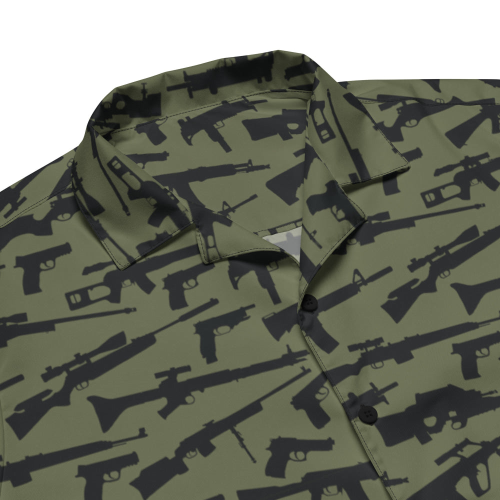 Gun CAMO Unisex button shirt - Button Shirt