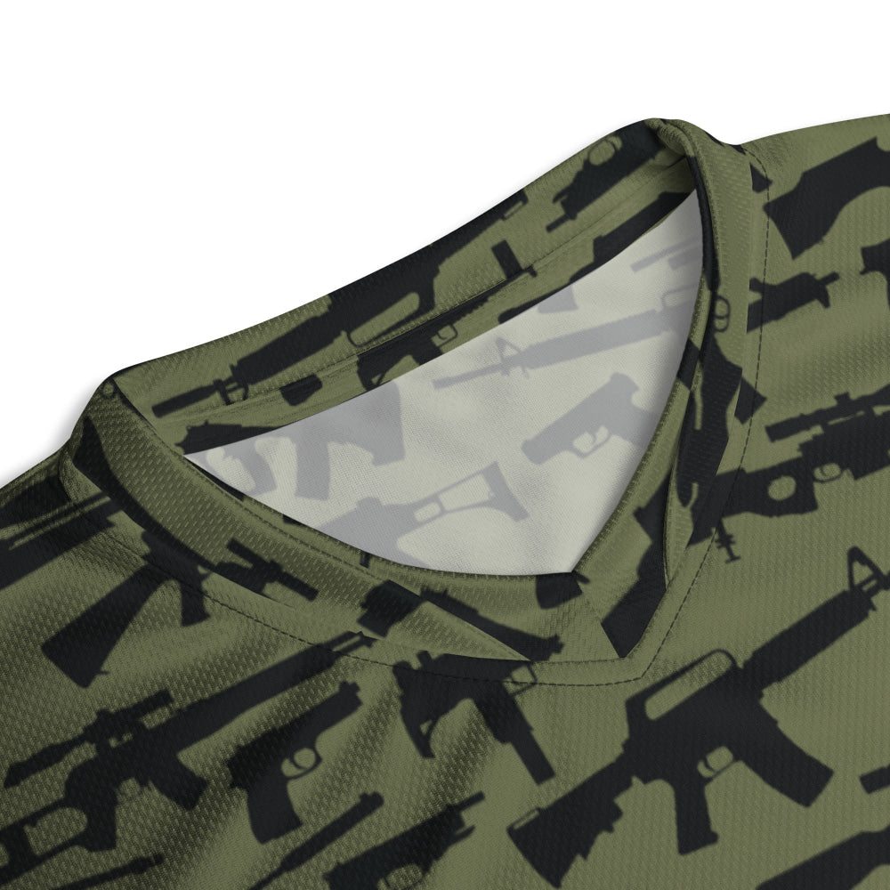 Gun CAMO unisex sports jersey - Unisex Sports Jersey