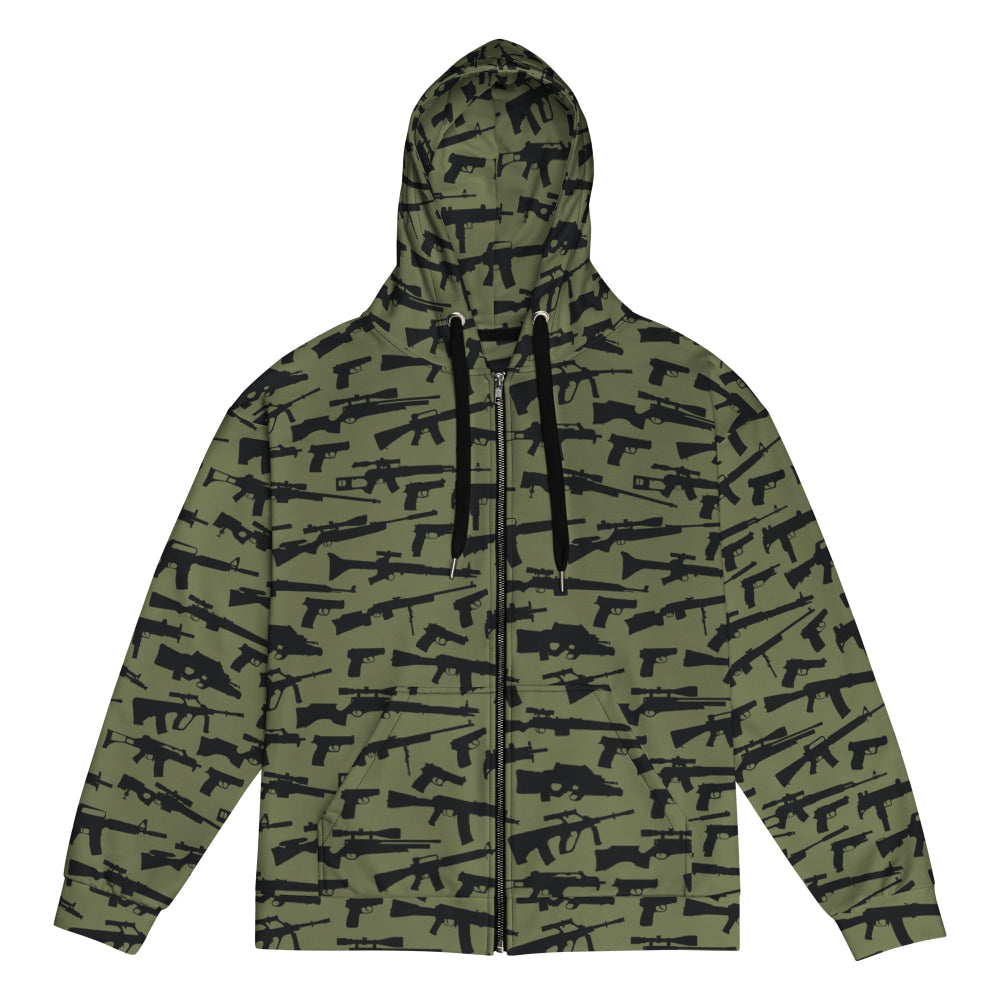 Gun CAMO Unisex zip hoodie - Zip Hoodie