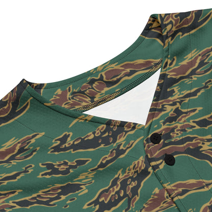 Guyanese Tiger Stripe CAMO baseball jersey - Baseball Jerseys
