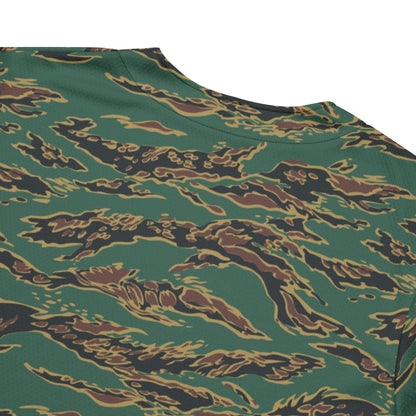 Guyanese Tiger Stripe CAMO baseball jersey - Baseball Jerseys