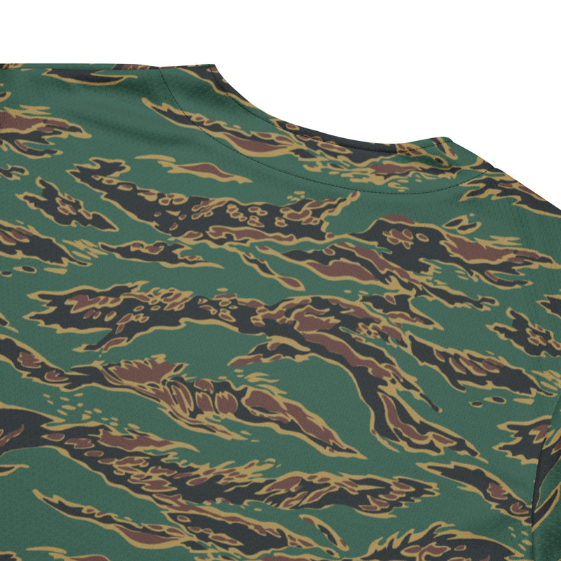 Tiger Stripe Guyana Jungle CAMO Unisex Baseball Jersey