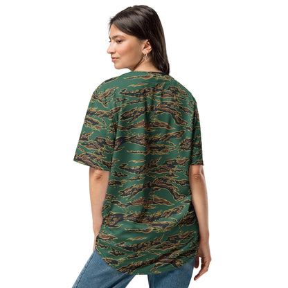 Guyanese Tiger Stripe CAMO baseball jersey - Baseball Jerseys