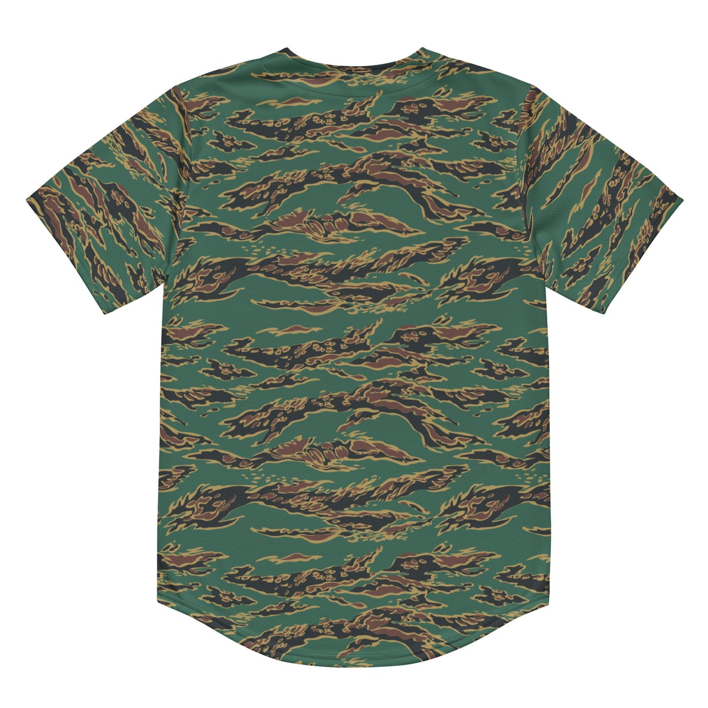 Guyanese Tiger Stripe CAMO baseball jersey - Baseball Jerseys