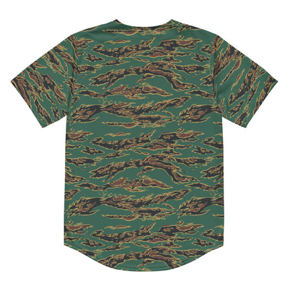 Guyanese Tiger Stripe CAMO baseball jersey - Baseball Jerseys