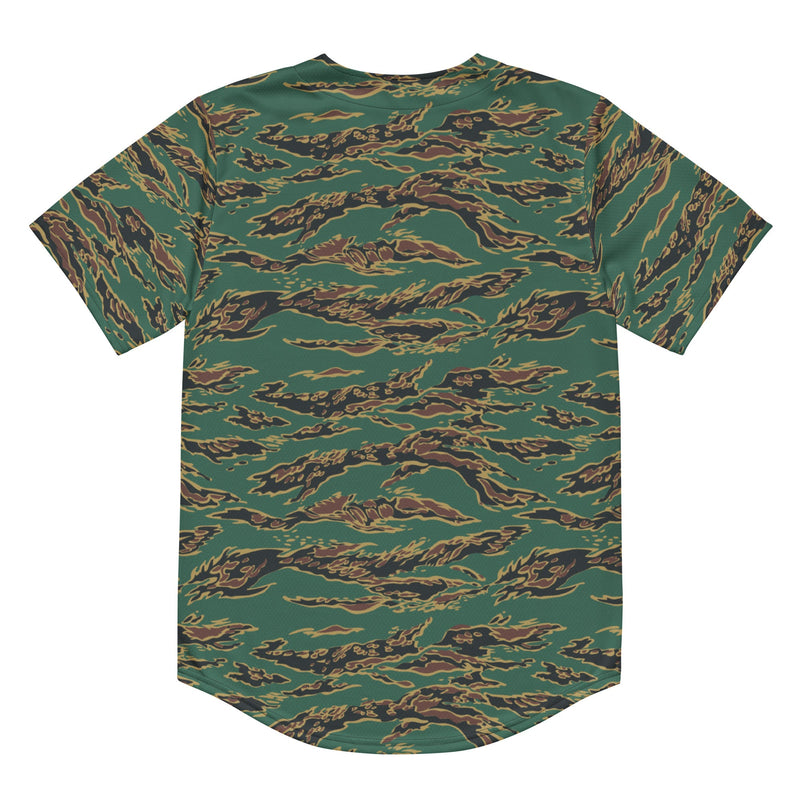 Tiger Stripe Guyana Jungle CAMO Unisex Baseball Jersey