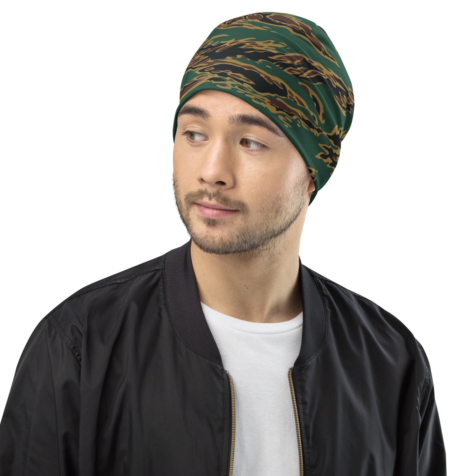 Guyanese Tiger Stripe CAMO Beanie - Beanies